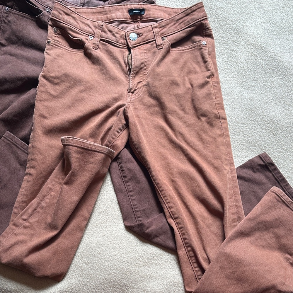 Express Men's Jeans/Chino Bundle - Skinny and Athletic Slim - Picture 8 of 13